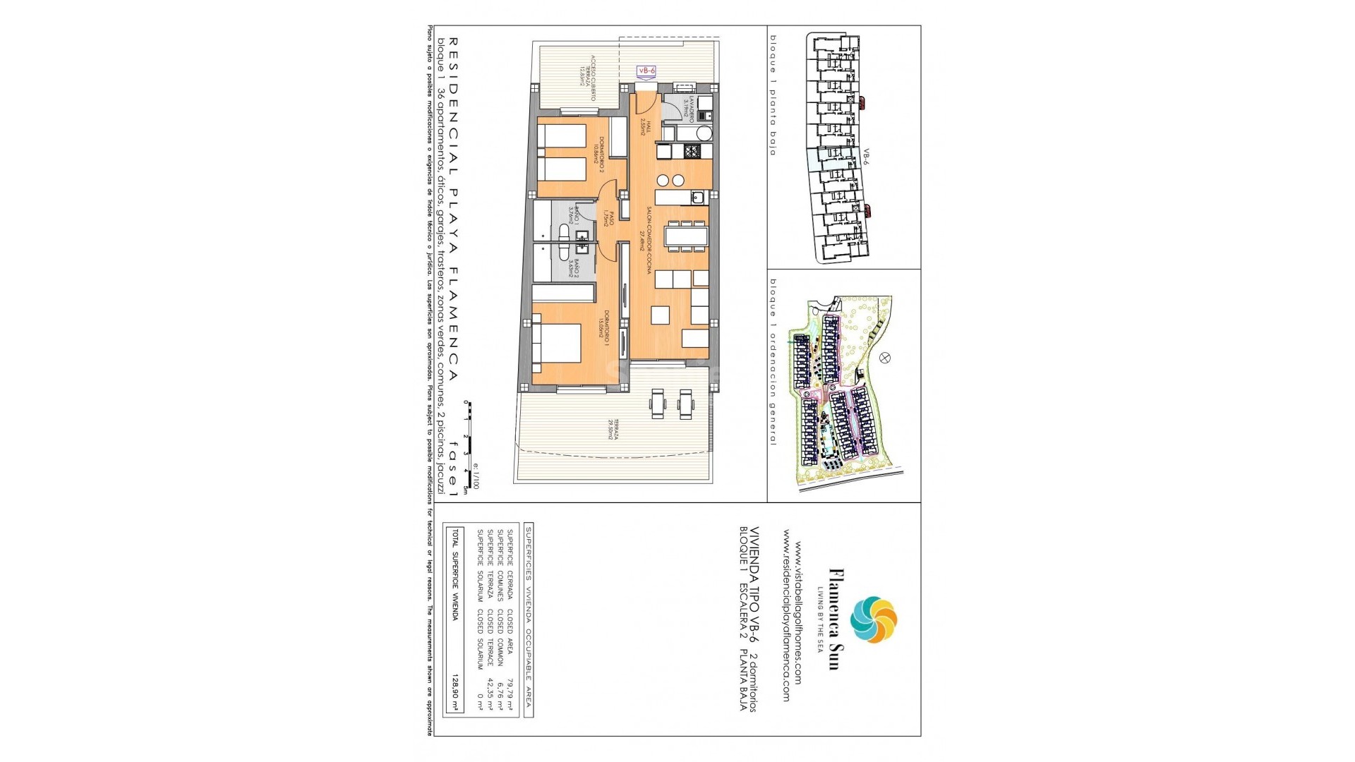 Long time Rental - Lägenhet -
Orihuela Costa - Playa Flamenca